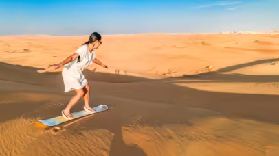 sand boarding